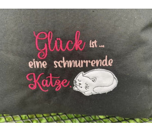 Stickserie - Sprüche Katze Vol. 2